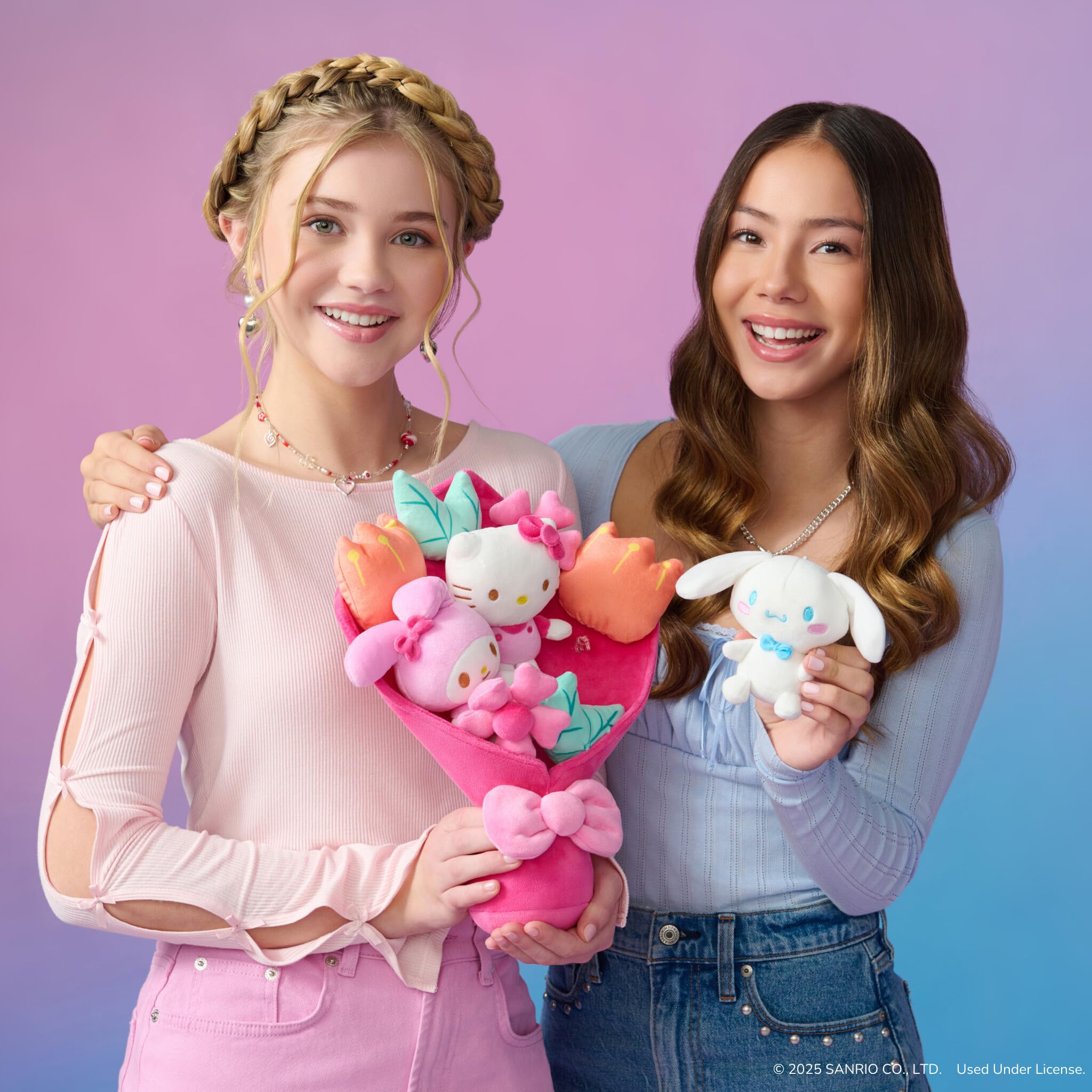 Jazwares Hello Kitty and Friends bouquet unboxing creates an exciting gift moment