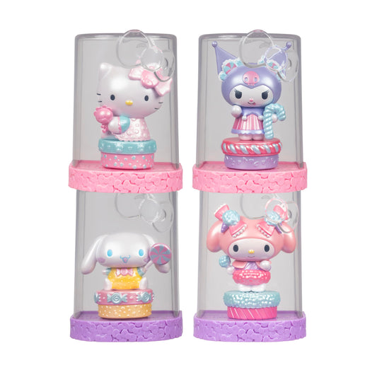 Jazwares Hello Kitty Candy Wonderland mini figure in a candy-themed outfit, ideal for playful display