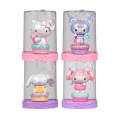 Jazwares Hello Kitty Candy Wonderland mini figure in a candy-themed outfit, ideal for playful display