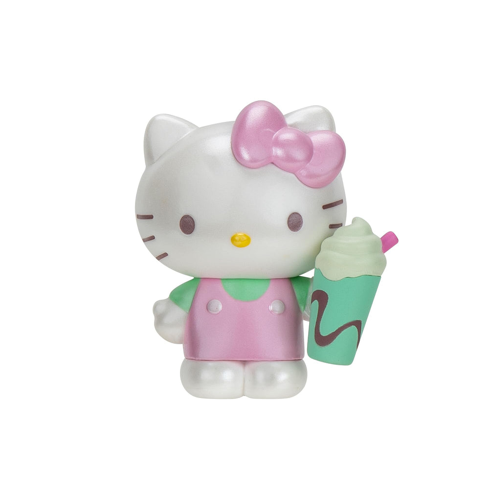 Jazwares Hello Kitty Sweet Snacks 8-Pack exclusive Boba Tea accessory included.