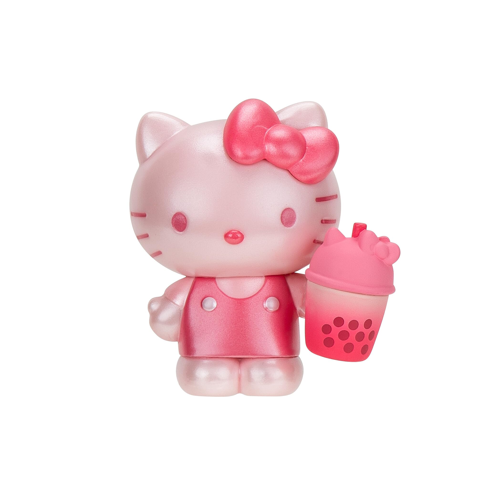 Jazwares Hello Kitty Sweet Snacks 8-Pack Pompompurin figure with shimmering finish.