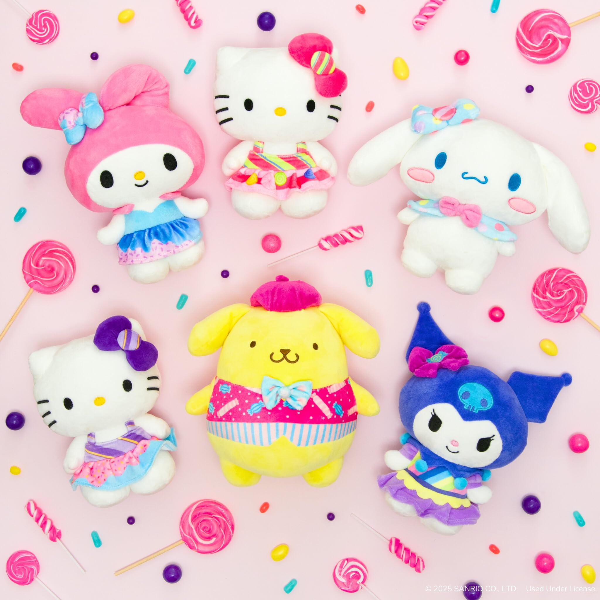 Official Sanrio licensed Kuromi plush by Jazwares for collectors