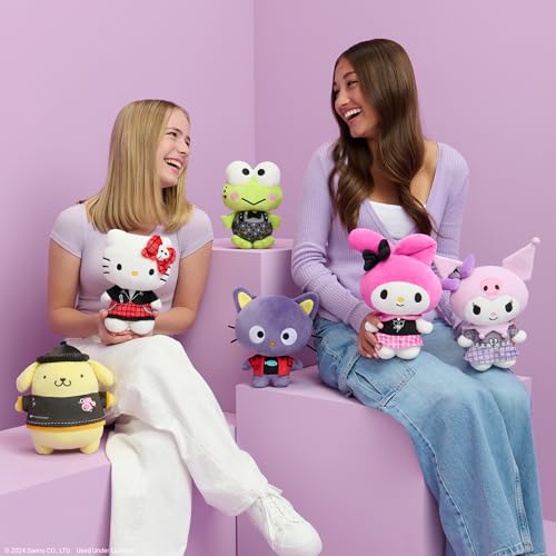 Jazwares Kuromi Punk Plush 8-inch soft cuddle buddy and collectible