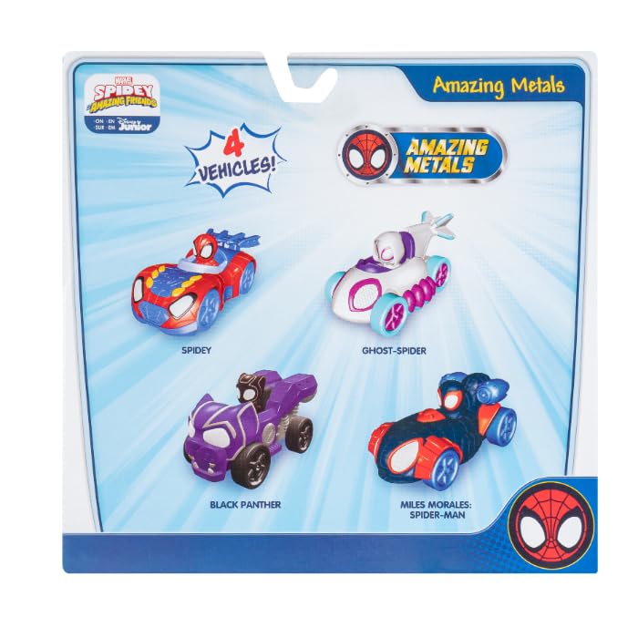 Jazwares Miles Techno Racer features Miles Morales vehicle ready for high-speed adventures.