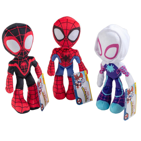 Jazwares Marvel Spidey Spider-Man 8-inch plush for cozy playtime