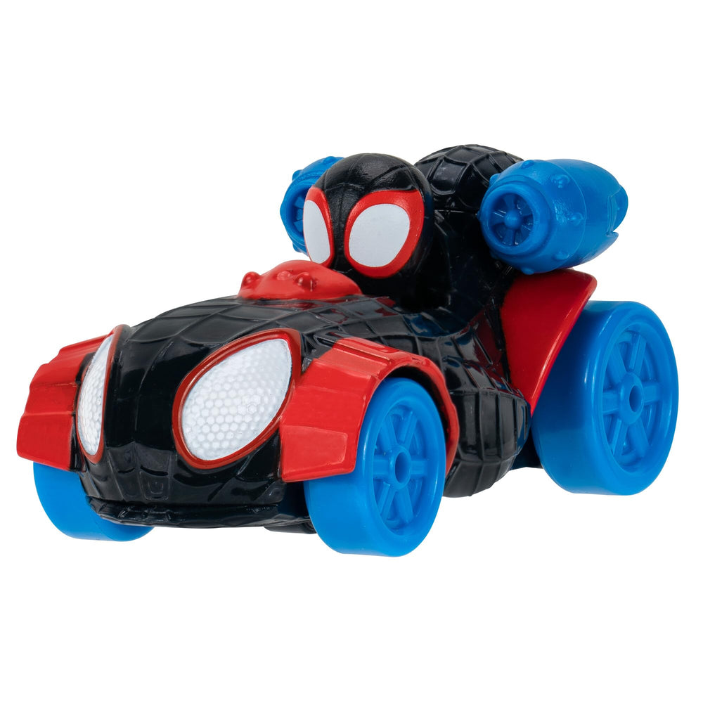 Jazwares Ghost Copter close-up highlights rotating rotors for pretend rescue missions.