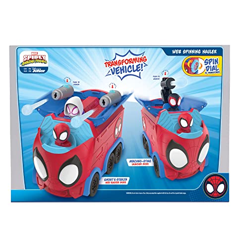 Jazwares Spidey Hauler compact toy for shelves and gift-ready display.