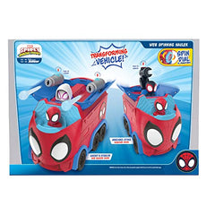 Jazwares Spidey Hauler compact toy for shelves and gift-ready display.