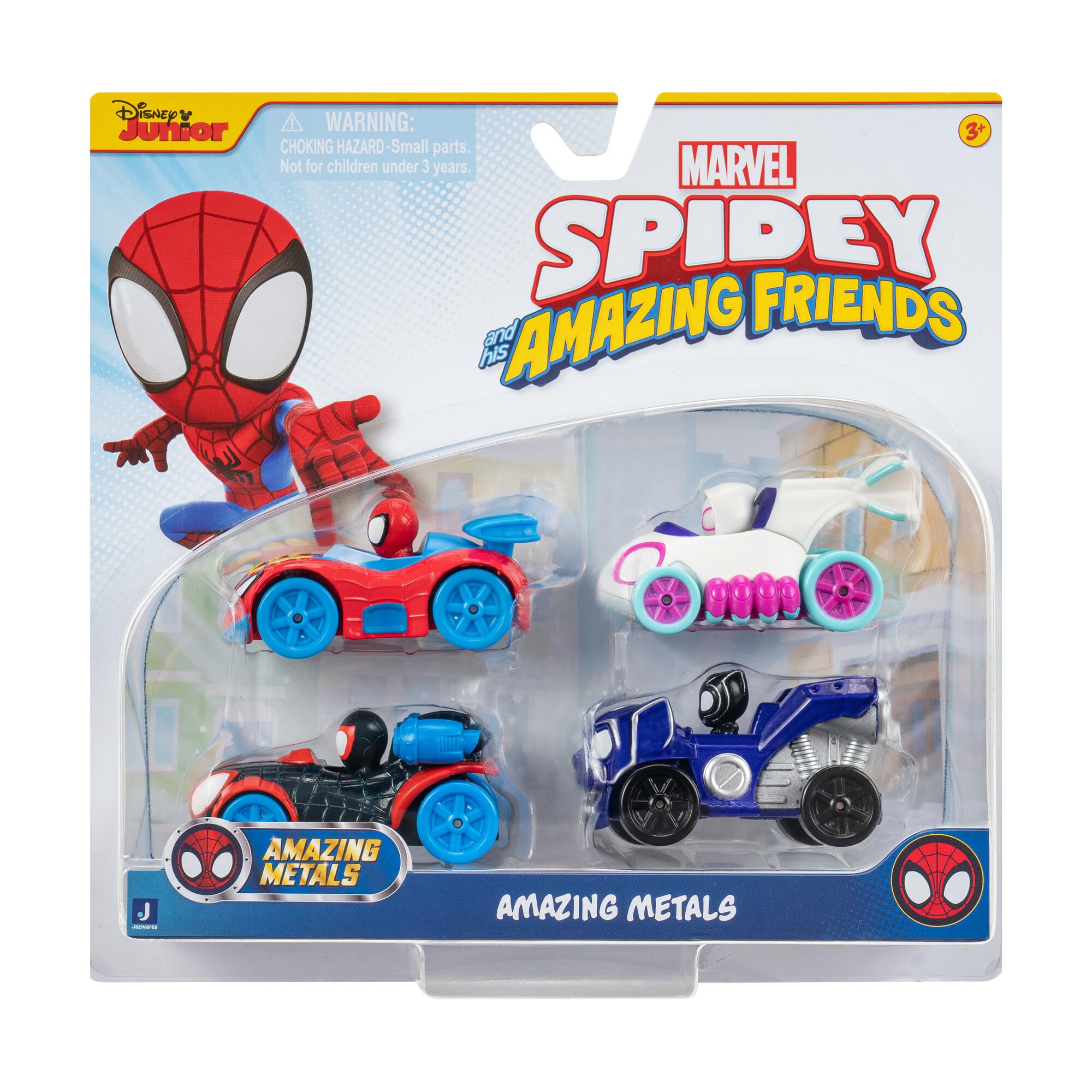 Jazwares Marvel Spidey and His Amazing Friends Spidey Web Crawler for action-packed play.