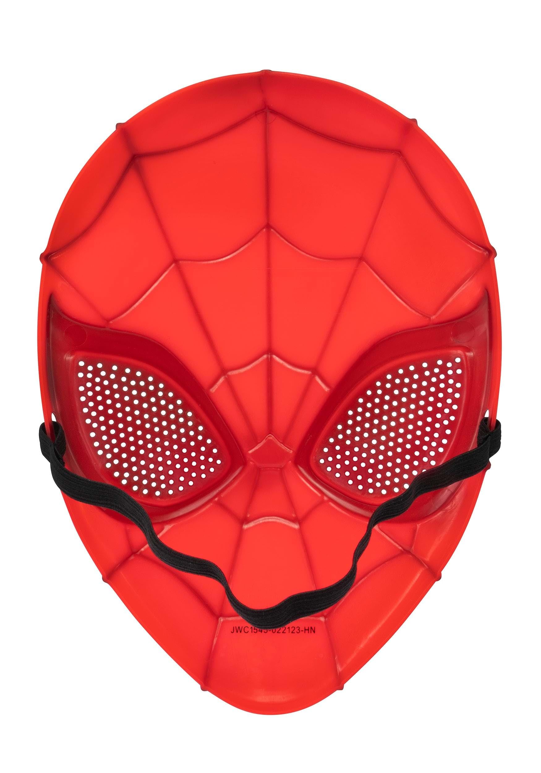 Jazwares Marvel Youth Spider-Man Mask cross-compatible with Marvel costume sets.