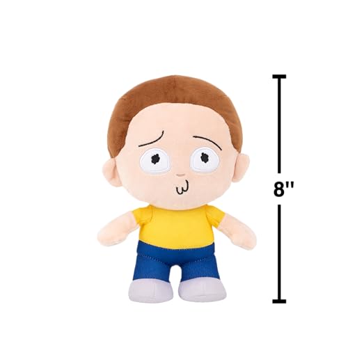 Jazwares Morty plush official-licensed-tag, authentic collectible for fans