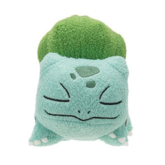 Jazwares Pokémon sleeping Bulbasaur plush comforting travel buddy for outings