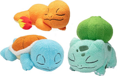 Jazwares Pokémon sleeping Squirtle plush cozy bedtime companion for kids