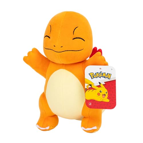 Jazwares Pokémon Charmander plush close detail suitable for cuddling