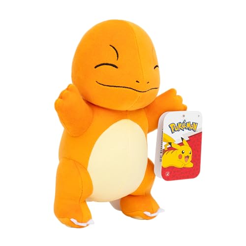 Jazwares Pokémon Charmander plush face shot ideal as a starter collectible