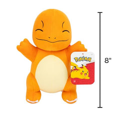 Jazwares Pokémon Charmander plush packaging view great gifting option