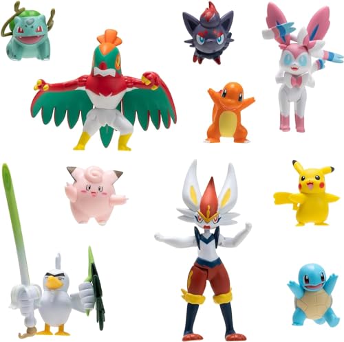 Jazwares Pokémon Battle Figure 10 Pack: Charmander 2-inch figure for fiery battles