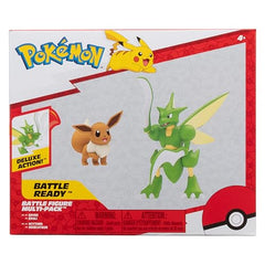 Jazwares Scyther 4-5-inch figure in blade attack pose for action play.
