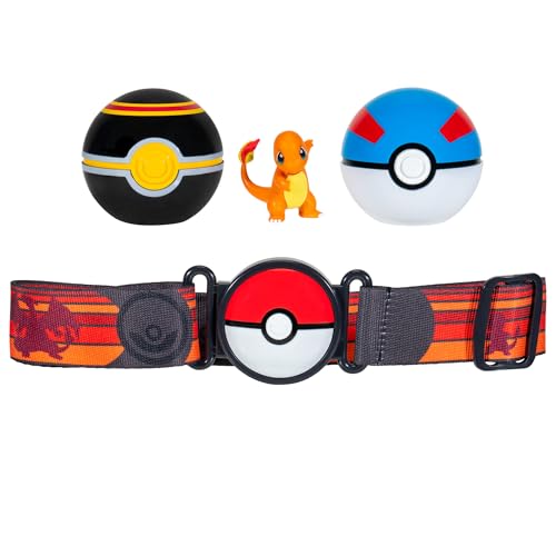 Jazwares Pokémon Charmander 2-inch battle figure ready for quick battles.