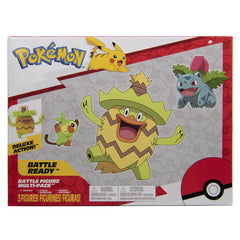 Jazwares Pokémon Ivysaur figure with authentic details for display.