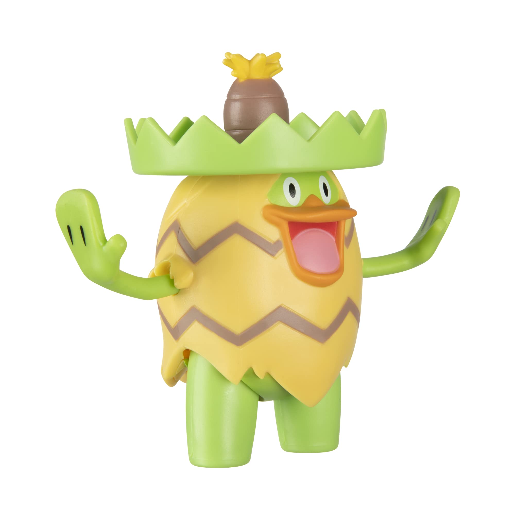 Jazwares Pokémon Grass-Type trio in dynamic group pose.