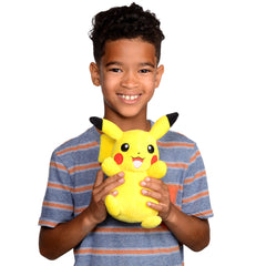 Jazwares Pikachu plush gift-ready packaging makes a charming present for fans.