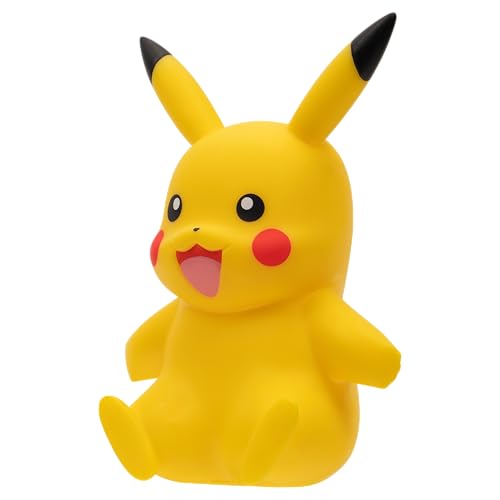 Jazwares Pikachu Select vinyl figure back view shows authentic series details.