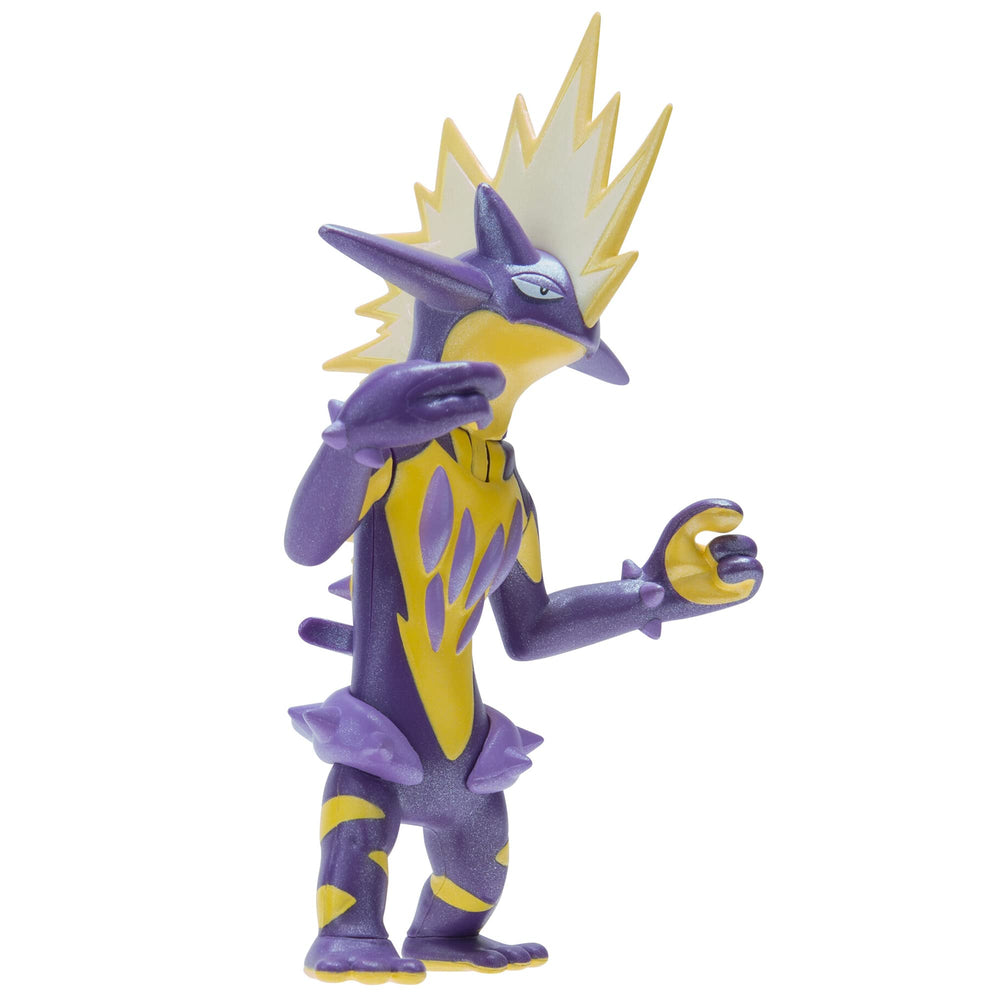 Exclusive finish on Jazwares Pokémon Select Evolution Pack enhances display appeal.