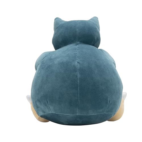 Officially licensed Jazwares Pokemon Snorlax plush with anime-inspired features