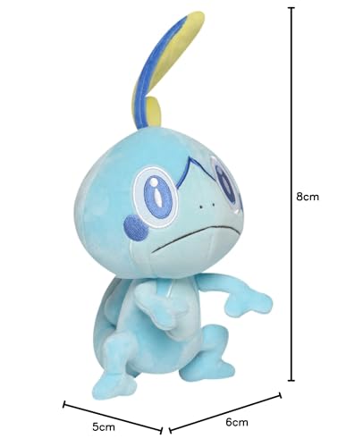 Sobble plush loved by Pokémon fans, a great gift for Sword and Shield