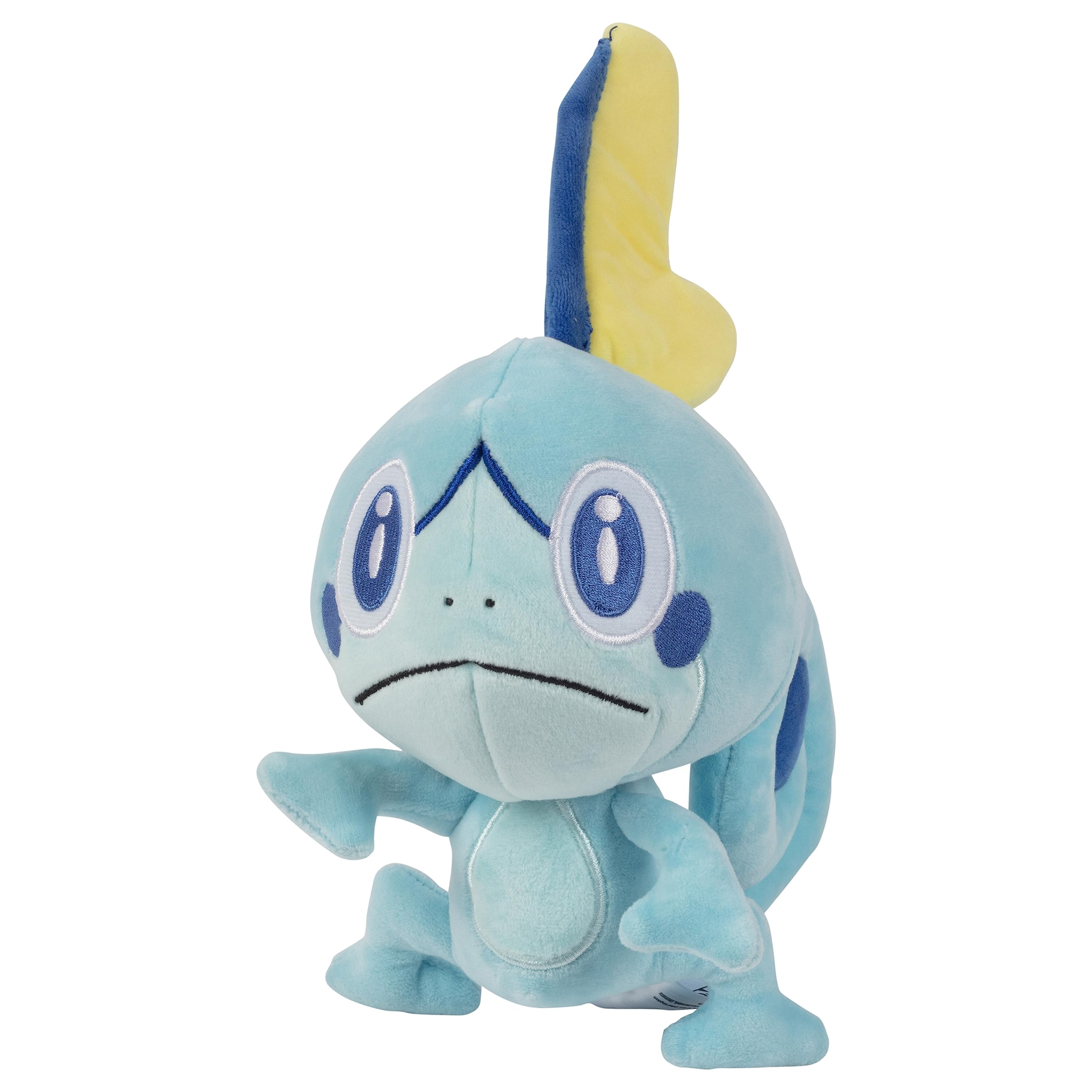 Jazwares Sobble plush in a playful pose ready for adventures