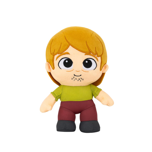 Jazwares Scooby-Doo Shaggy plush in green shirt for cuddling and imaginative play