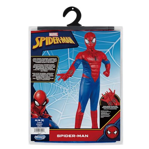 Jazwares Spider-Man detachable fabric mask for quick costume changes