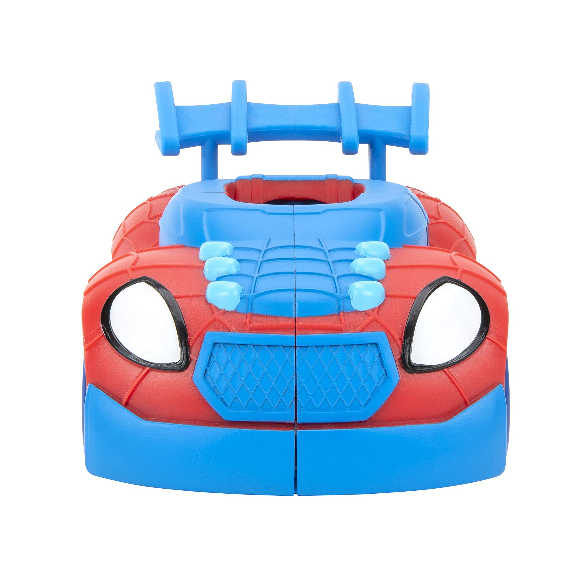 Jazwares Spidey Web Strike packaging design highlights collectability