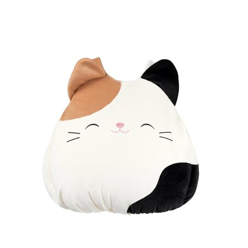 Jazwares Squishmallows Cam the Cat costume detail face highlighting whiskers and ears.