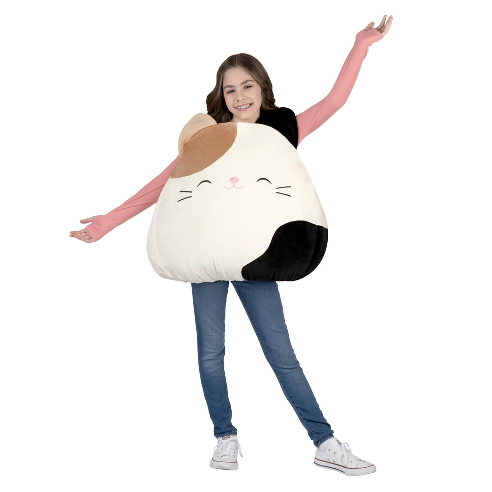 Jazwares Squishmallows Cam the Cat costume front view for cosplay and cozy wear.