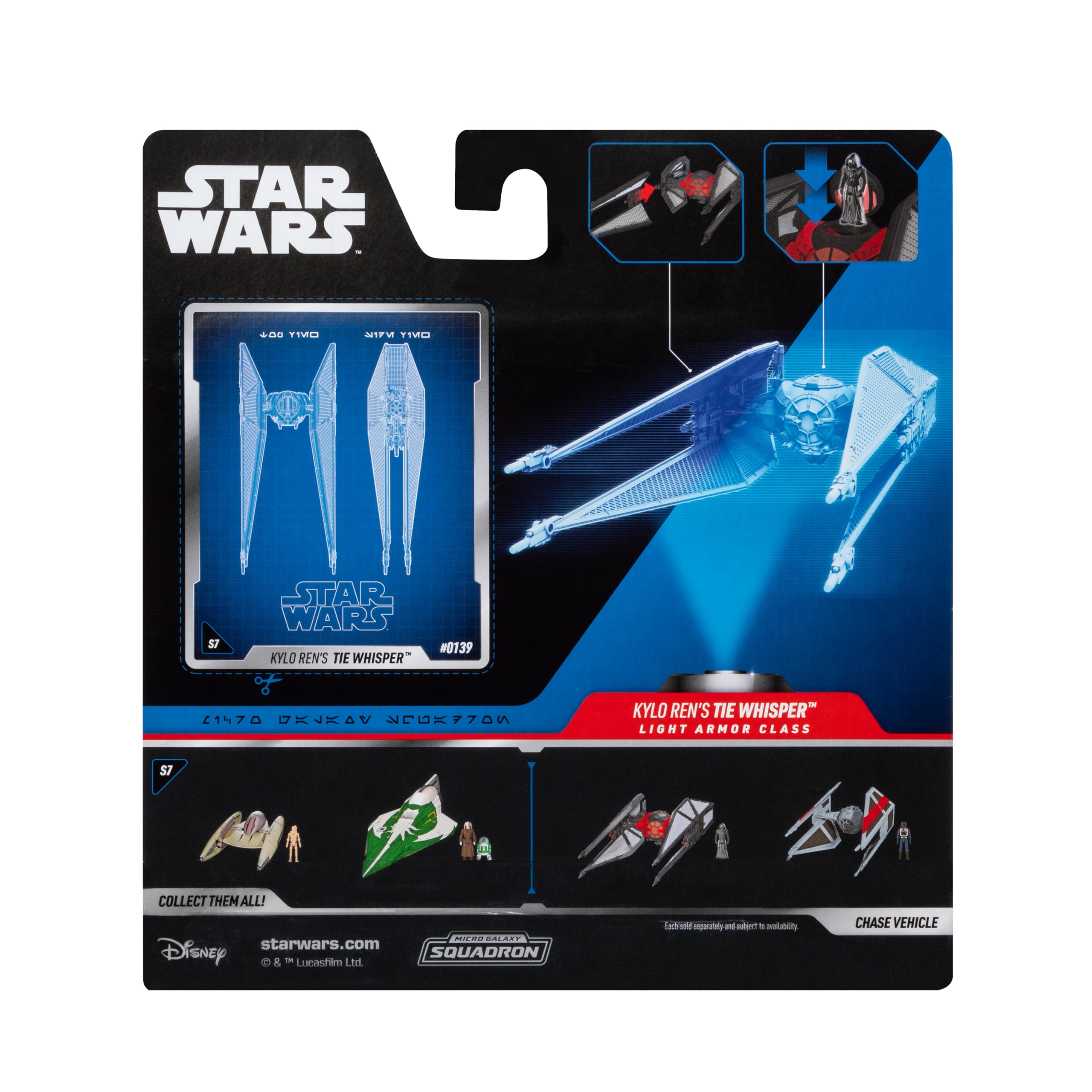 BARC Speeder blue with Clone Trooper Lieutenant for squad-style display and play
