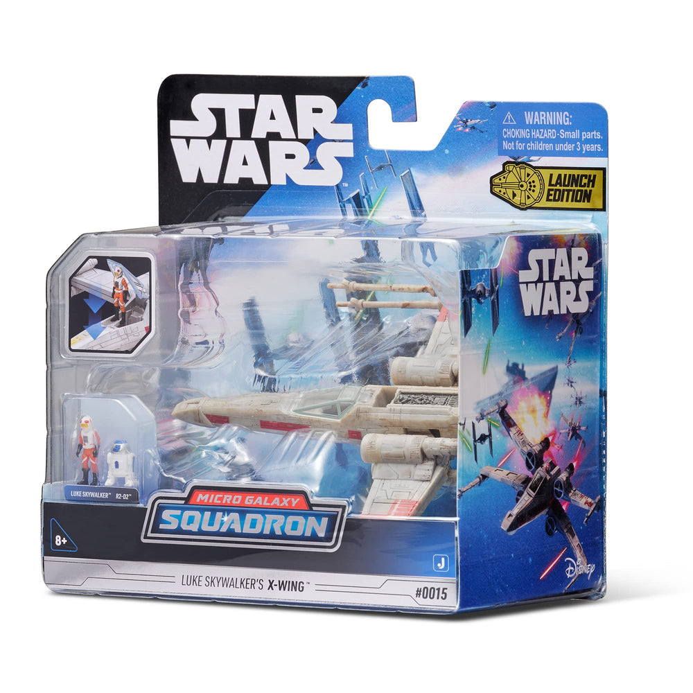 Jazwares Luke Skywalker micro figure complements X-Wing action