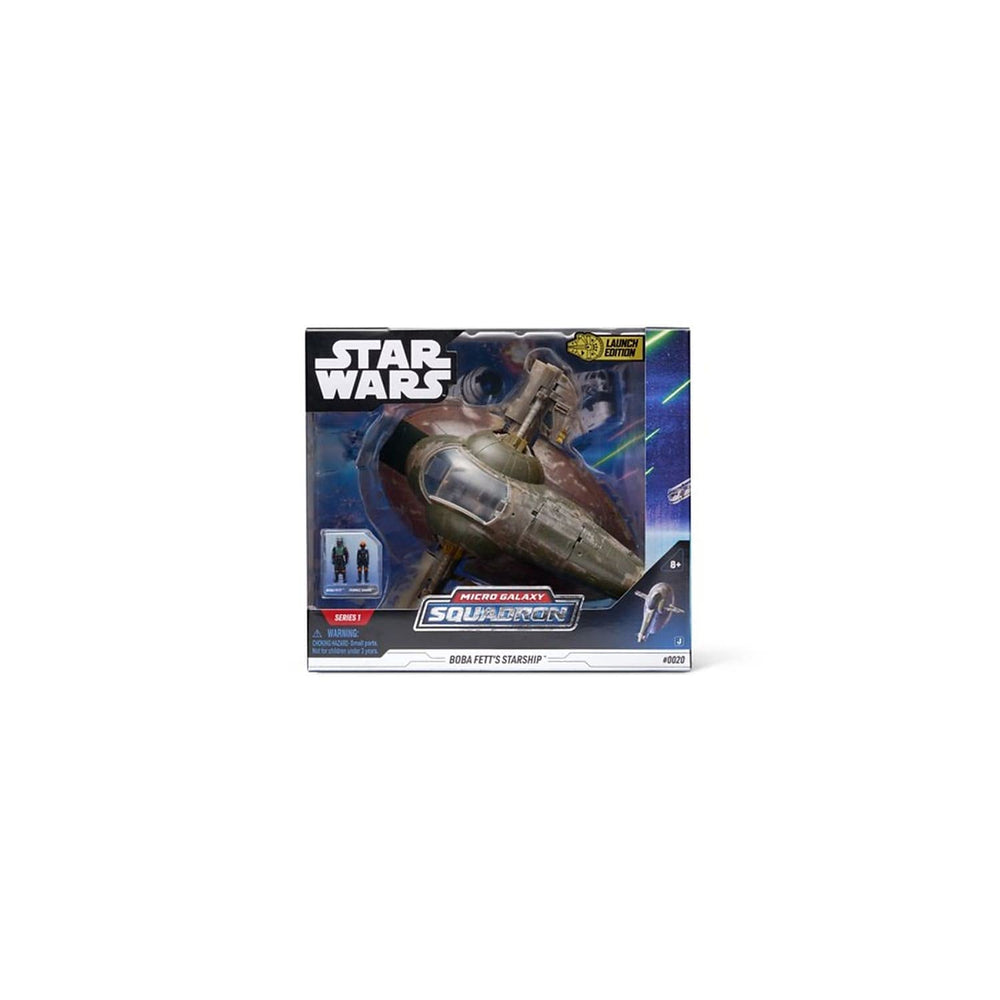 Jazwares Boba Fett 1-inch micro figure for collectible posing.