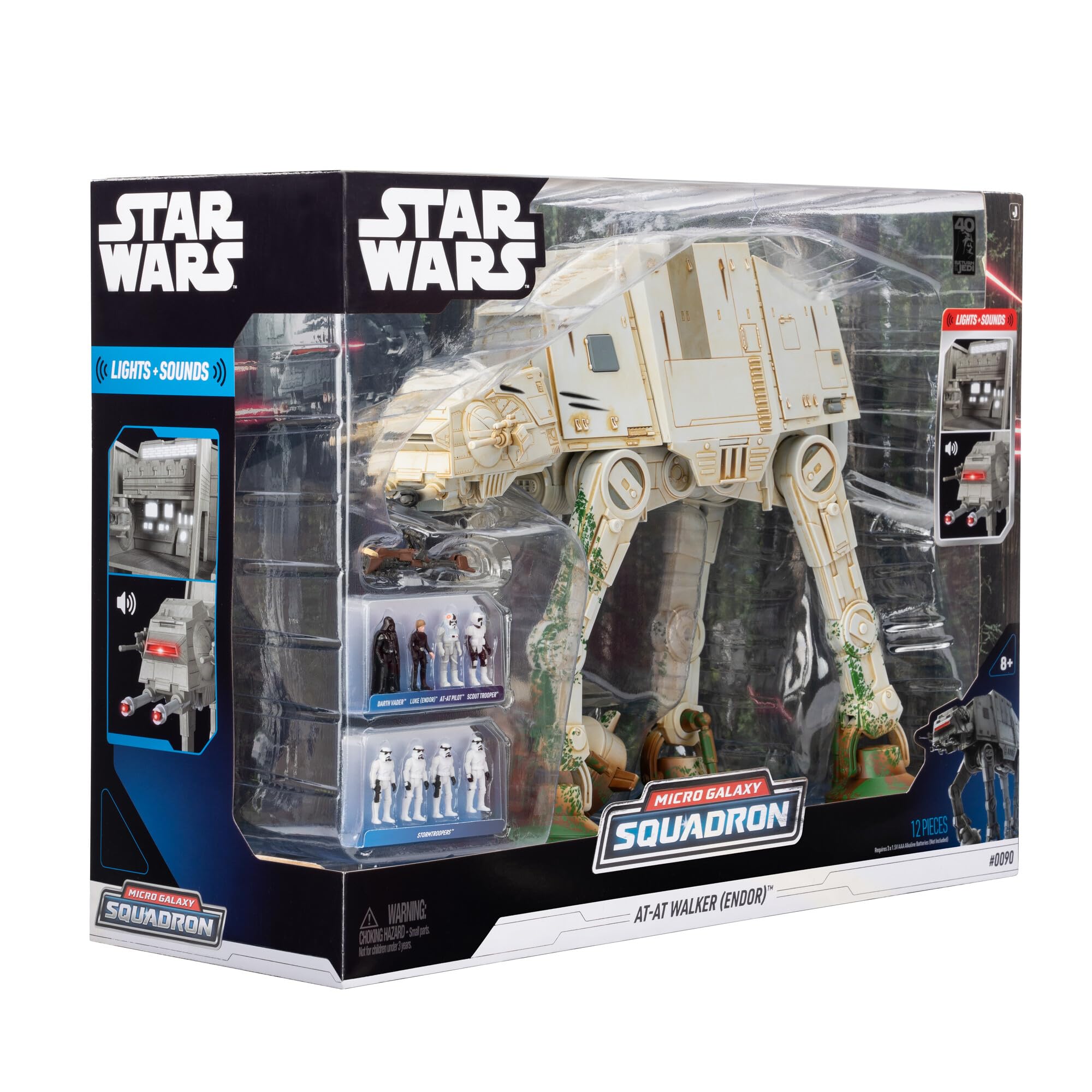 Jazwares AT-AT Walker working crane adds interactive play options