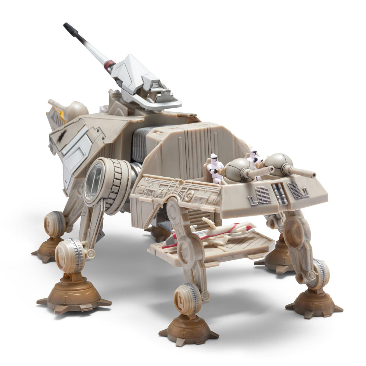 Jazwares Star Wars AT-TE walker six-legged vehicle for imaginative play.