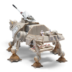 Jazwares Star Wars AT-TE walker six-legged vehicle for imaginative play.