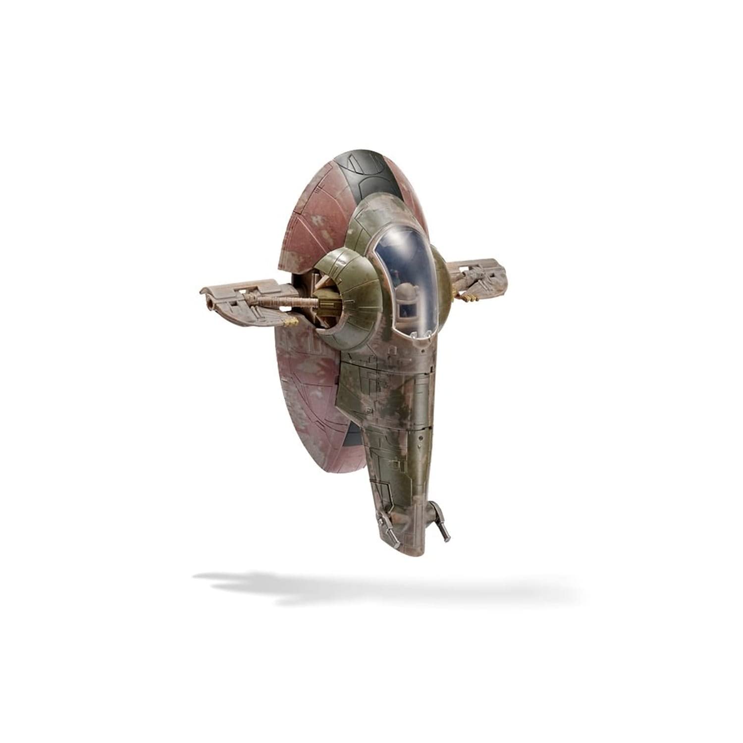 Jazwares Star Wars Micro Galaxy Boba Fett’s Starship with pivoting cockpit.