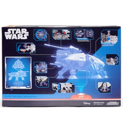 Jazwares Star Wars AT-TE opening cockpit detail for dramatic scenes.