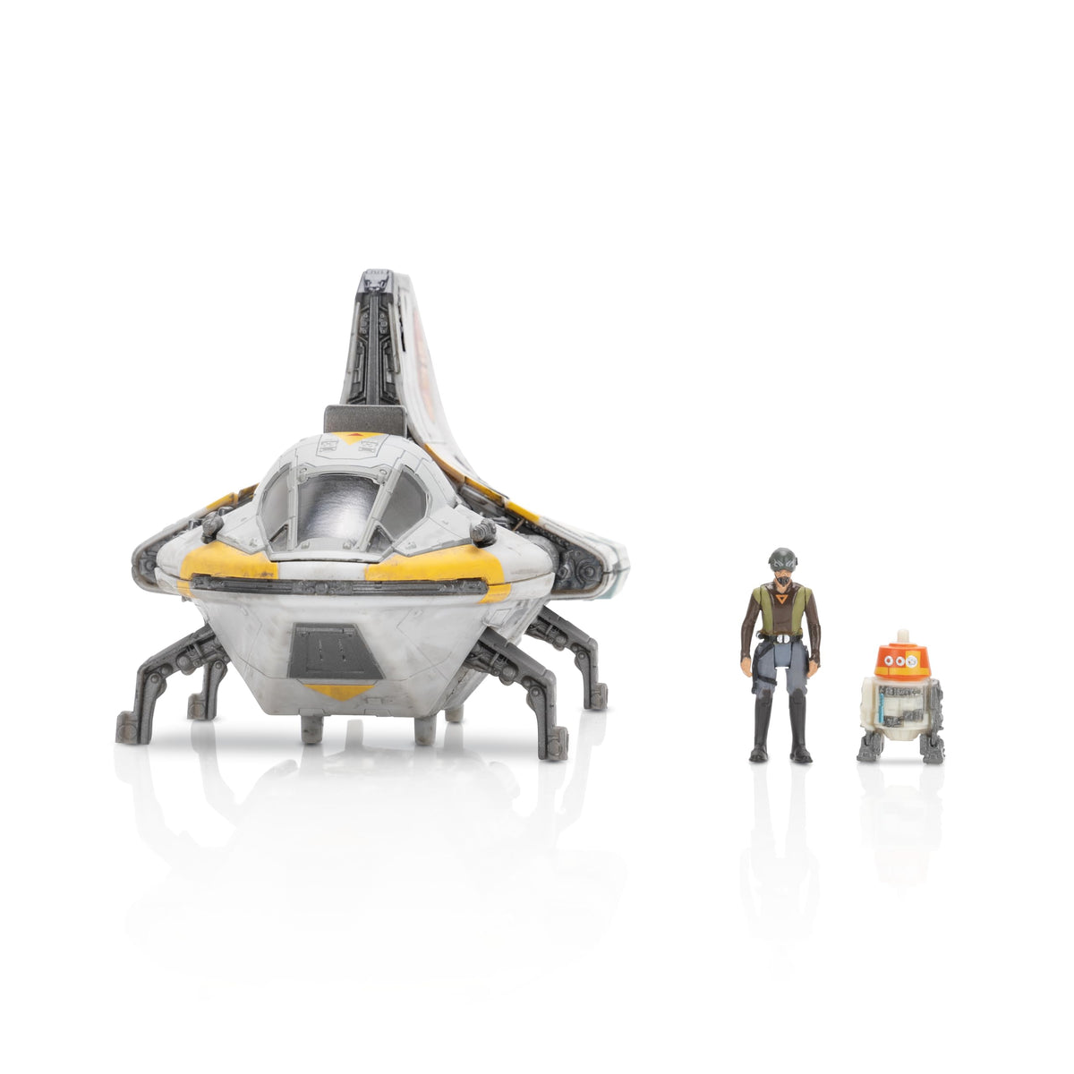 Jazwares Star Wars Phantom II cockpit opening for quick action play