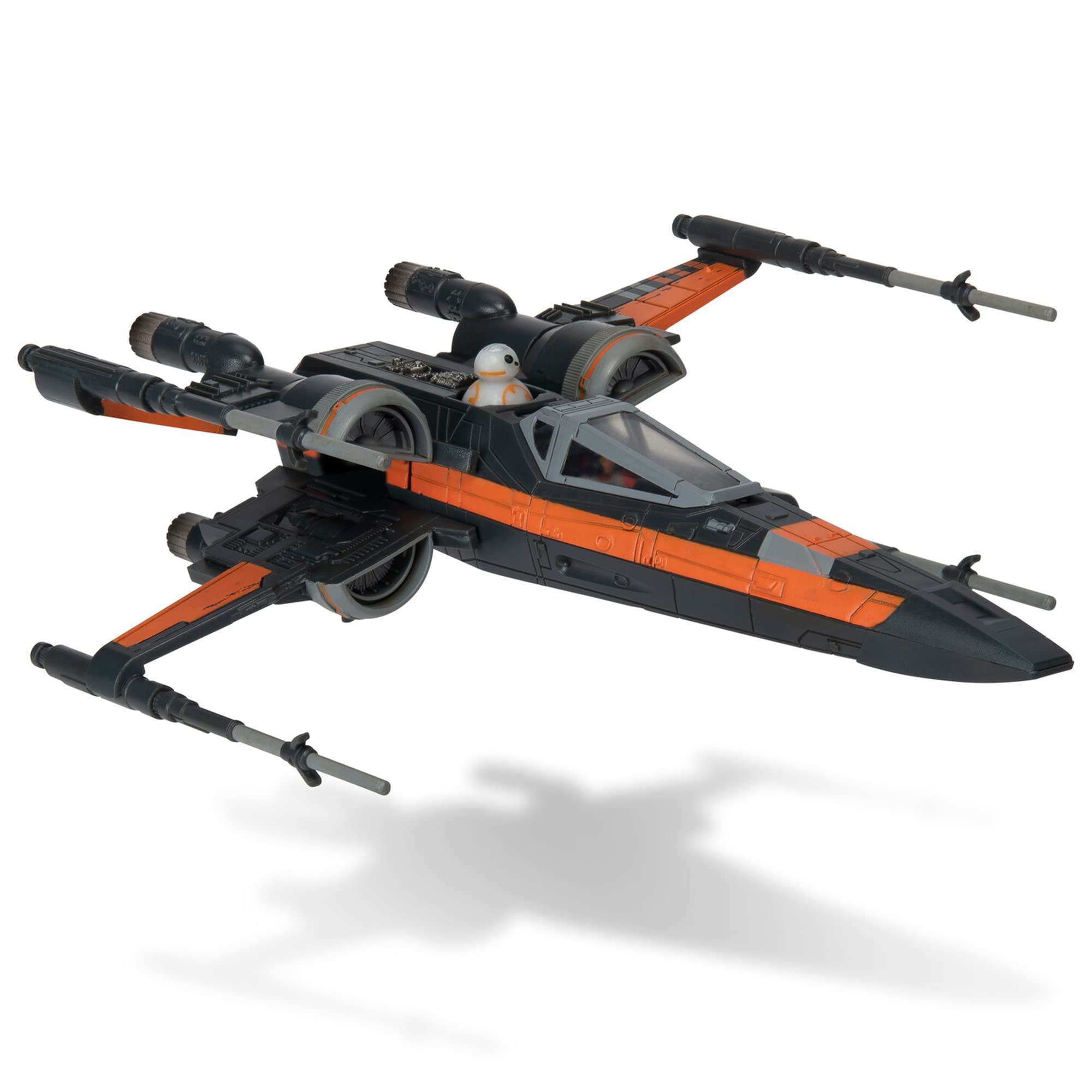 Jazwares Poe Dameron X-Wing S-foils extended enables action scenes