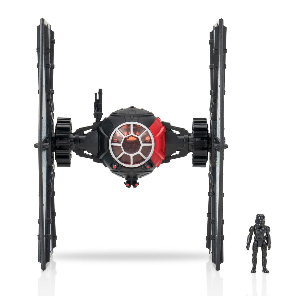Jazwares Star Wars Micro Galaxy TIE Fighter with removable wings for flexible battle setups