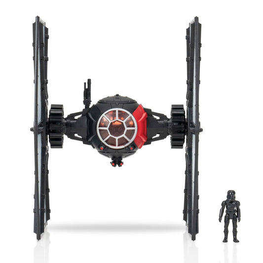 Jazwares Star Wars Micro Galaxy TIE Fighter with removable wings for flexible battle setups