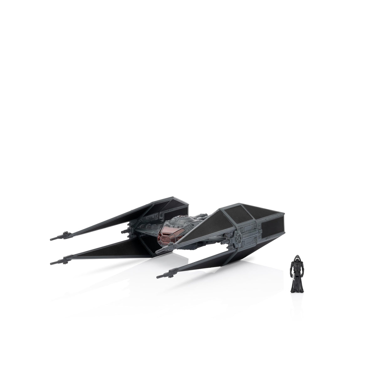 Jazwares Star Wars Micro Galaxy TIE Silencer with opening cockpit for action play