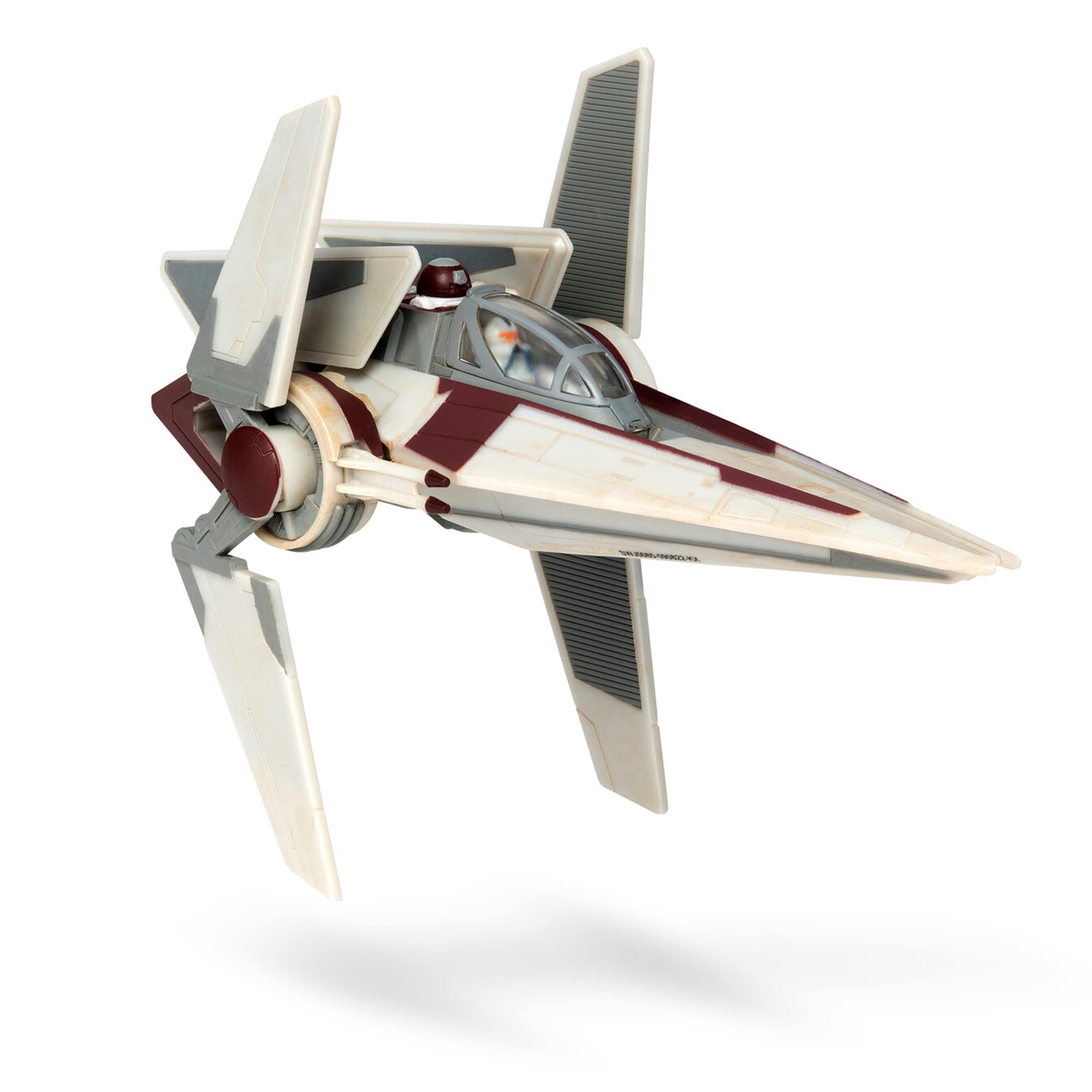 Jazwares Star Wars Micro Galaxy V-Wing with two micro figures enhances display and storytelling.